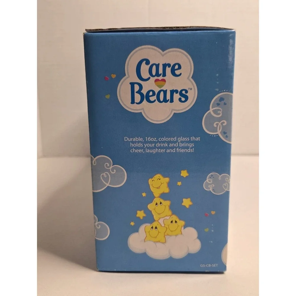 4pk CARE BEARS PINT GLASSES Kawaii Coquette
